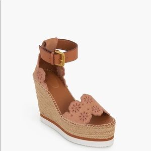See by Chloe Glyn Platform Wedge Espadrille